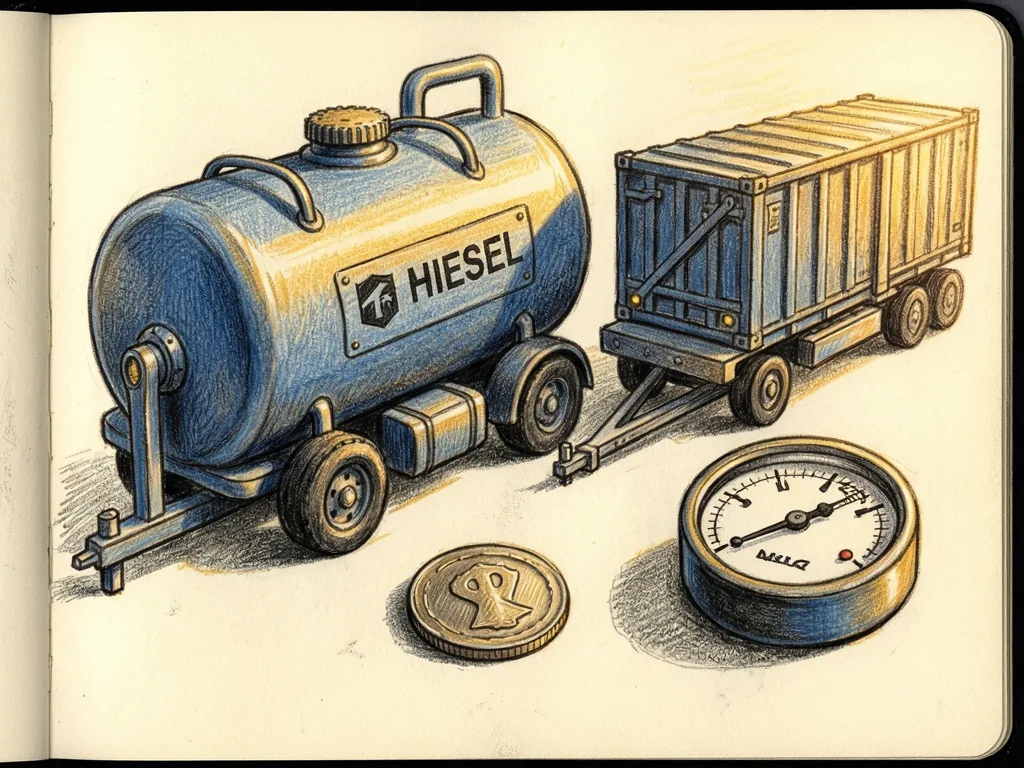 Bitcoin confronts a fresh inflation test after diesel sets a nominal record of $6.53