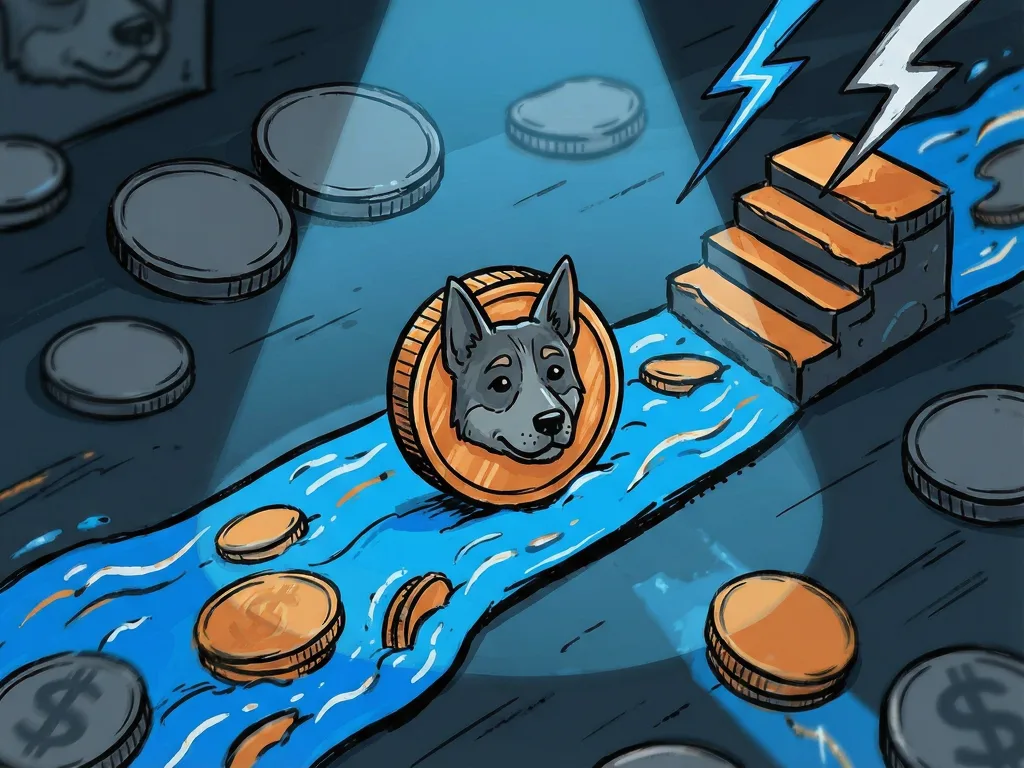 Major meme coin markets recorded about $421,000,000 in trading volume over the past 24 hours.